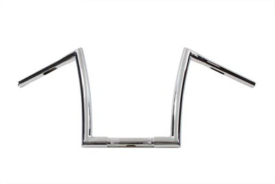 10-1/2 inch Z-Bar Handlebar with Wiring Holes - V-Twin Mfg.