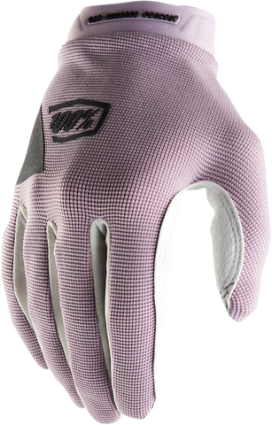 100% Women's Ridecamp Gloves - Lavender - Large 10013-00013