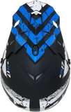 AFX FX-17 Helmet - Attack - Matte Blue/Black - 2XL 0110-7165