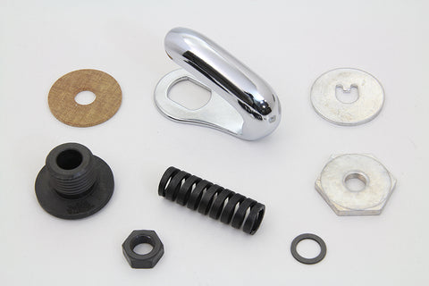 Chrome Steering Upper Damper Kit - V-Twin Mfg.