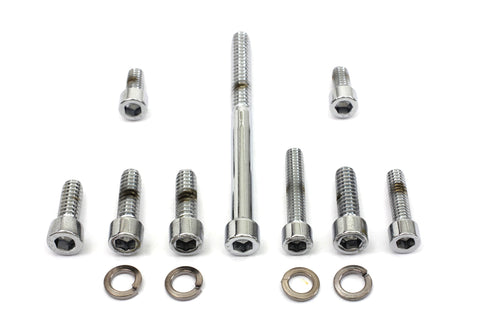 Chrome Carburetor Allen Screw Kit - V-Twin Mfg.