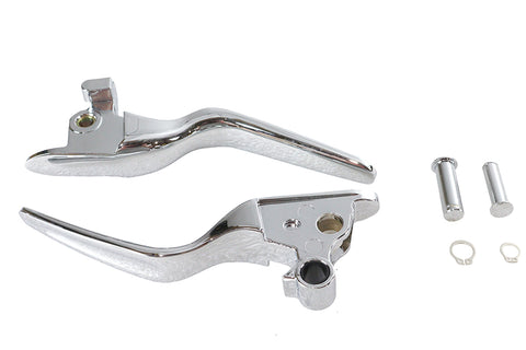 Hand Lever Set Chrome - V-Twin Mfg.