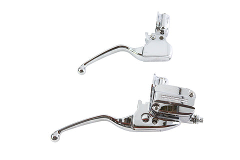 Clutch Bracket and Master Cylinder Reservoir Kit Chrome - V-Twin Mfg.