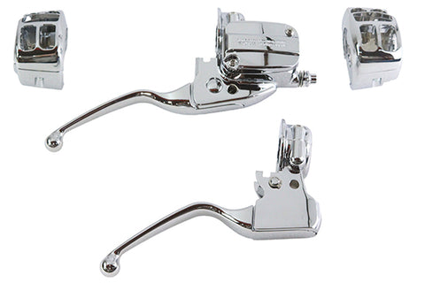Handlebar Control Kit Chrome - V-Twin Mfg.
