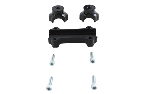 Fat 1 inch Riser Set Black - V-Twin Mfg.