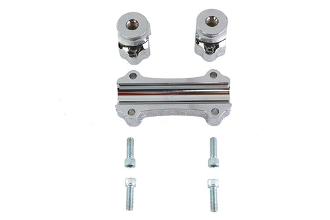 Fat 1 inch Riser Set Chrome - V-Twin Mfg.