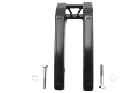 Wyatt Gatling 10 inch Pirate Style Riser Set Black - V-Twin Mfg.