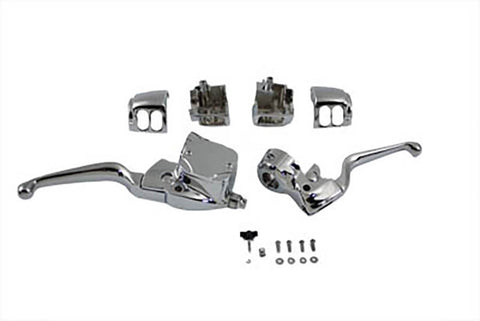 Handlebar Control Kit Chrome - V-Twin Mfg.