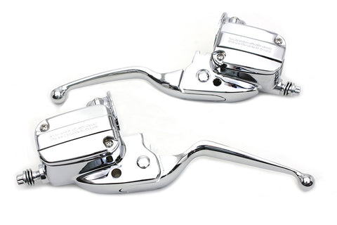 Handlebar Control Kit Chrome with Hydraulic Clutch - V-Twin Mfg.