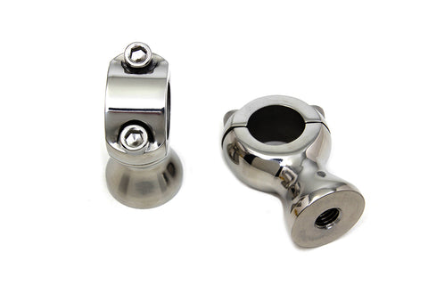 Stainless Steel 1 inch X 1-3/4 inch Riser Set - V-Twin Mfg.