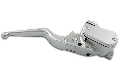 Handlebar Master Cylinder 1/2 inch Bore Chrome - V-Twin Mfg.