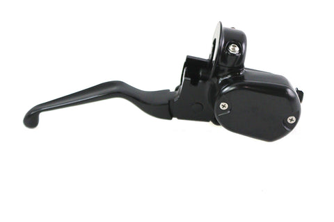 Handlebar Master Cylinder 1/2 inch Bore Black - V-Twin Mfg.