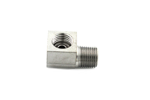 Handlebar Master Cylinder Fitting Chrome - V-Twin Mfg.