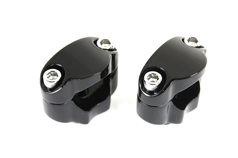 1-1/4 inch Riser Kit Black - V-Twin Mfg.
