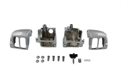 Handlebar Control Switch Housing Kit Chrome - V-Twin Mfg.