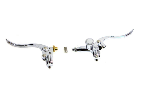 Bobber Hand Control Kit Chrome - V-Twin Mfg.