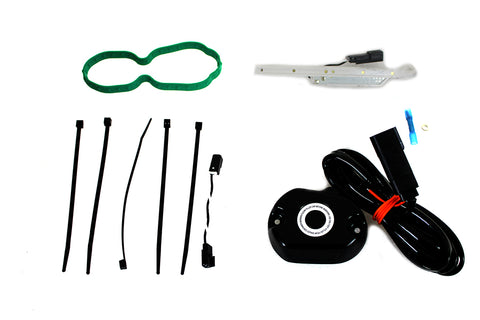 OE Sportster Fuel Gauge Kit Black - V-Twin Mfg.