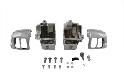 Handlebar Switch Housing Kit Chrome - V-Twin Mfg.