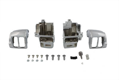 Handlebar Switch Housing Kit Chrome - V-Twin Mfg.