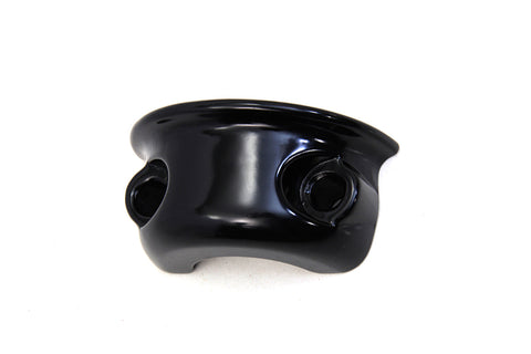 Clutch Bracket and Master Cylinder Clamp Black - V-Twin Mfg.