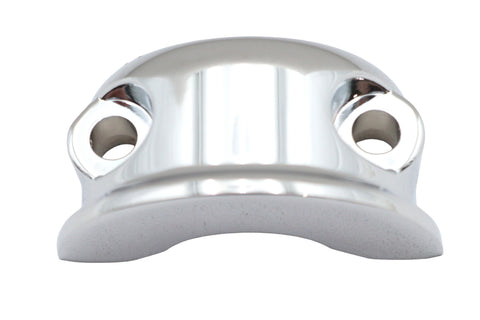 Clutch Hand Lever and Master Cylinder Clamp Chrome - V-Twin Mfg.