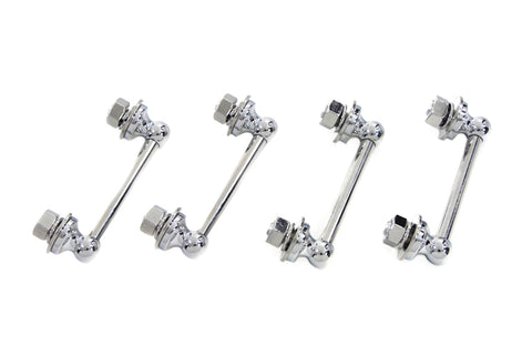 Chrome Saddlebag Hanger Set - V-Twin Mfg.