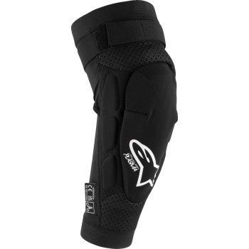 ALPINESTARS Youth Bionic Plasma Knee Guards - Black/White - L/XL 6540226-132-LXL