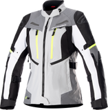 ALPINESTARS Stella Bogota Drystar® Jacket - Gray/White - 2XL 3217023-9037-2X