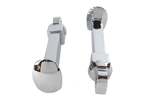 Chrome Railroad Style Footpeg Set - V-Twin Mfg.