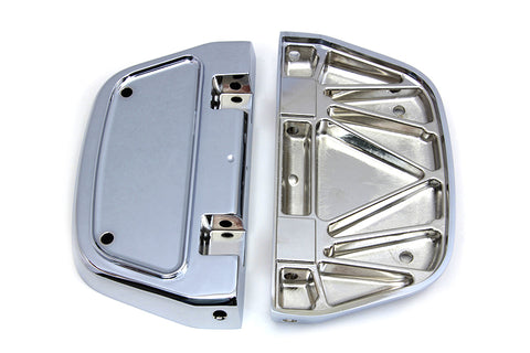 Chrome Passenger Footboard Set - V-Twin Mfg.