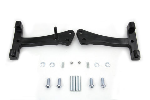 Passenger Footboard Support Black - V-Twin Mfg.