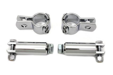 Chrome Footpeg Mount Kit - V-Twin Mfg.
