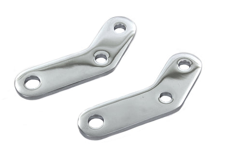 Chrome Elevated Footpeg Mount Bracket Set - V-Twin Mfg.