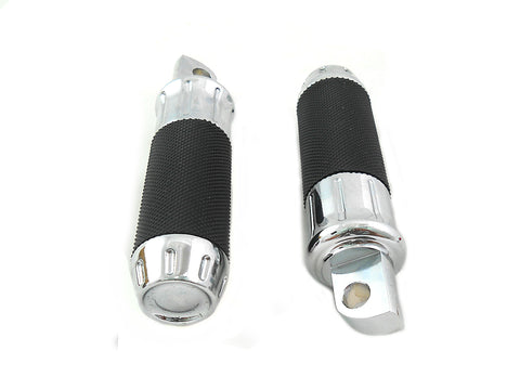 Chrome Plain Style Footpeg Set - V-Twin Mfg.