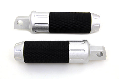Chrome Shot Peened Style Footpeg Set - V-Twin Mfg.