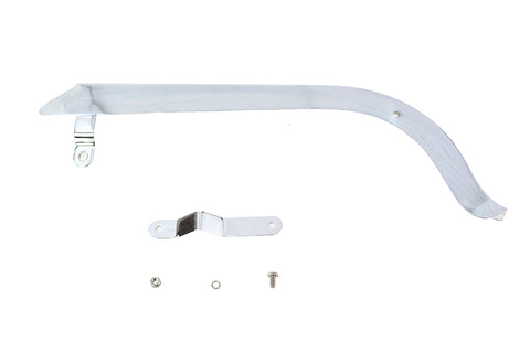 Chrome Left Side Chain Guard - V-Twin Mfg.