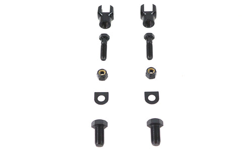 Footpeg Mount Yoke Set Black - V-Twin Mfg.