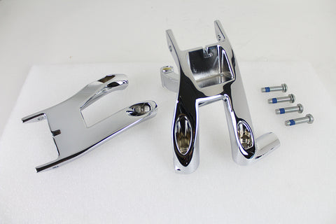 OE Chrome Driver Footboard Mount Kit - V-Twin Mfg.