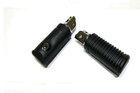 M8 Driver Footpeg Set Chrome - V-Twin Mfg.