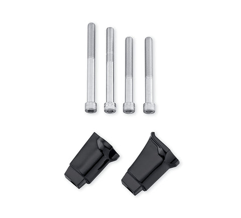 Passenger Footboard Adapter Set Black - V-Twin Mfg.
