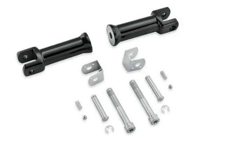 M8 Passenger Footpeg Mount Kit Black - V-Twin Mfg.