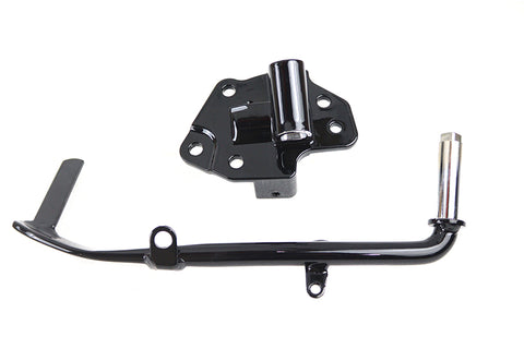 OE Gloss Black Jiffy Kickstand Set - V-Twin Mfg.