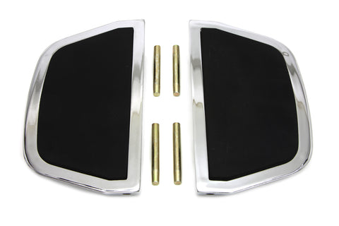 Passenger Footboard Set Chrome - V-Twin Mfg.