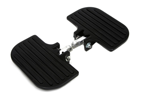 Black Passenger Mini Footboard Set - V-Twin Mfg.