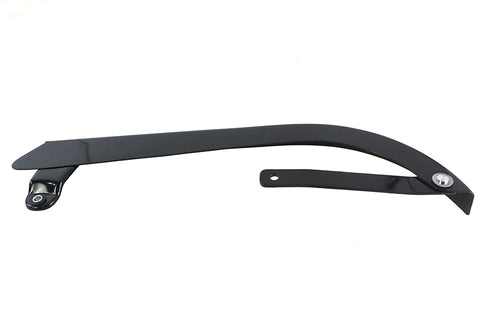 Black Left Side Chain Guard - V-Twin Mfg.