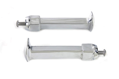 Chrome Railroad Style Footpeg Set - V-Twin Mfg.