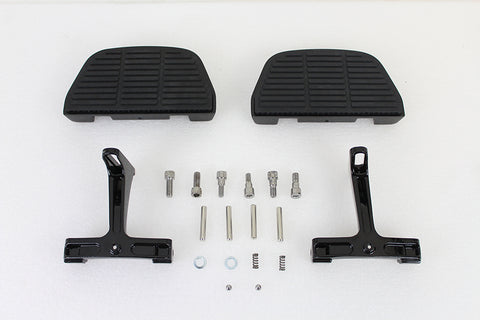 Passenger Footboard Set Black - V-Twin Mfg.