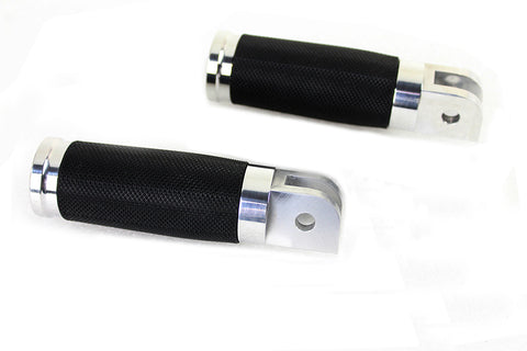 Caliber Polished Driver Footpeg Set - V-Twin Mfg.