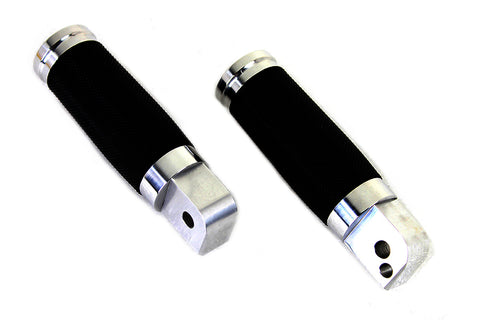 Caliber Polished Passenger Footpeg Set - V-Twin Mfg.