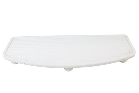 M8 Footboard ISO White Rubber Pad Set - V-Twin Mfg.